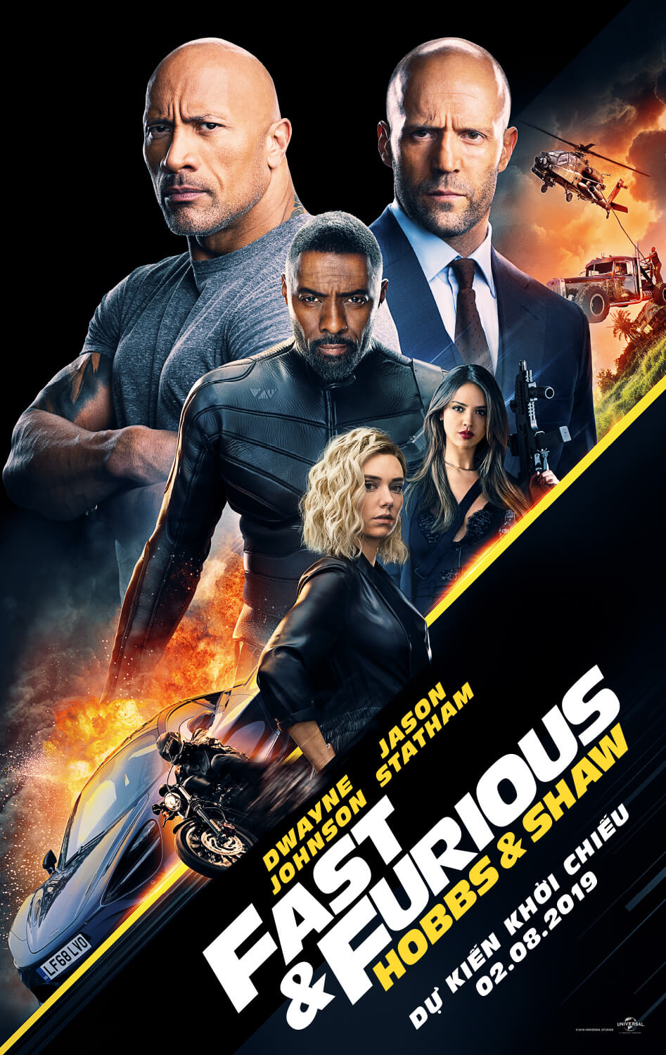 Poster phim Fast & Furious: Hobbs & Shaw