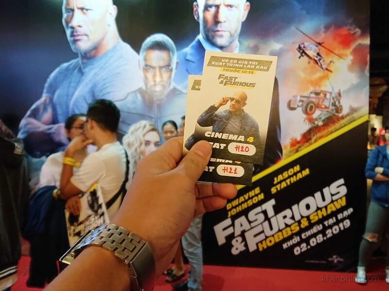Vé xem phim Fast & Furious: Hobbs & Shaw