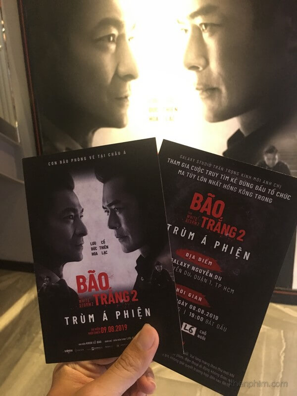 Vé xem phim Bão Trắng 2