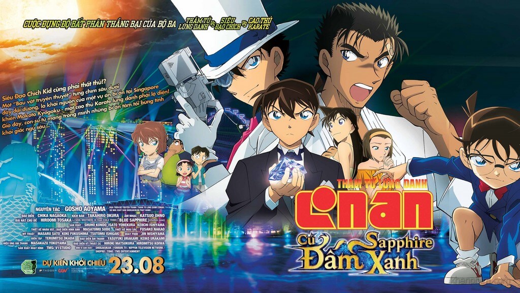 Thám Tử Lừng Danh Conan: Cú Đấm Shapphire Xanh - banner