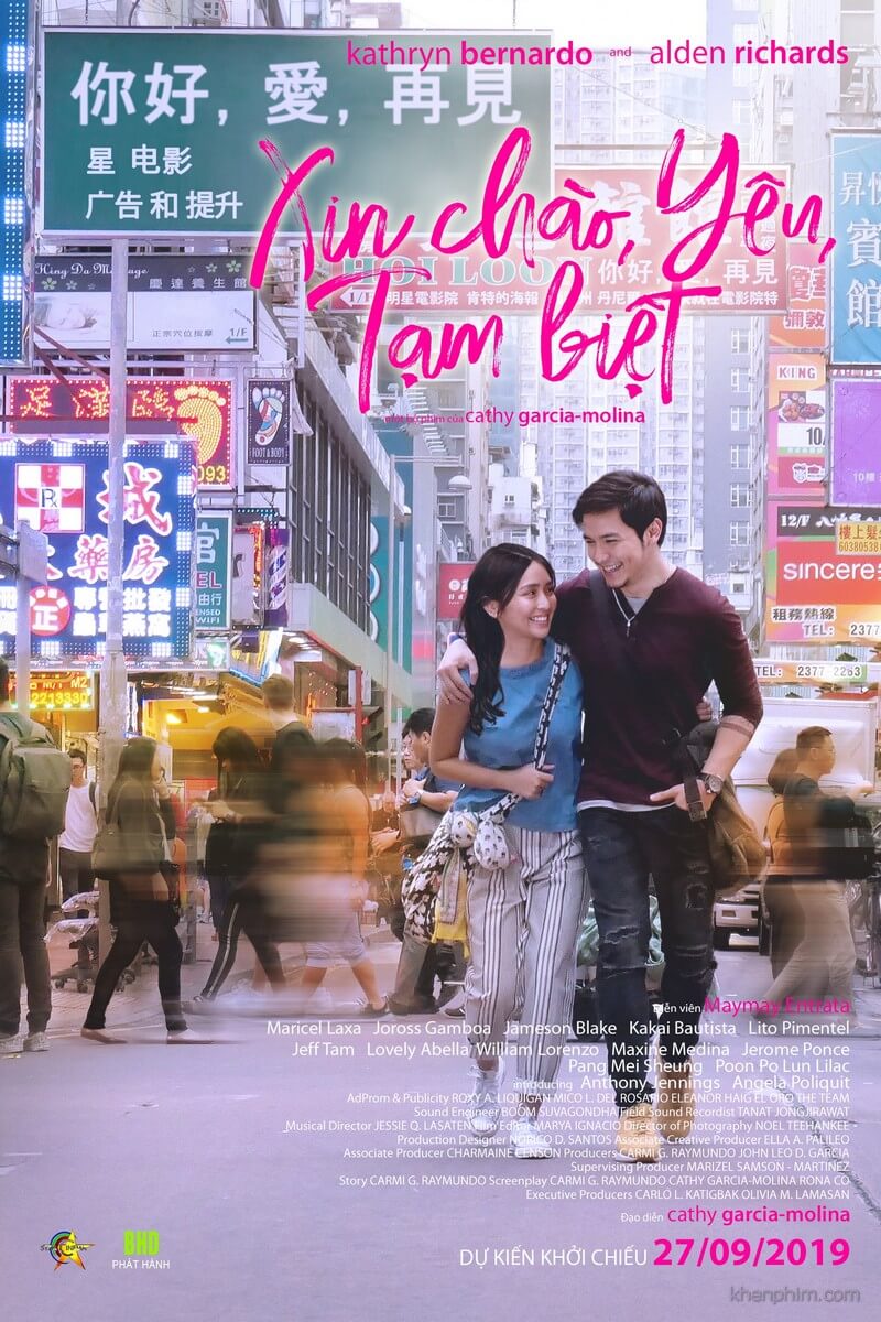 Poster phim Xin Chào, Yêu, Tạm Biệt