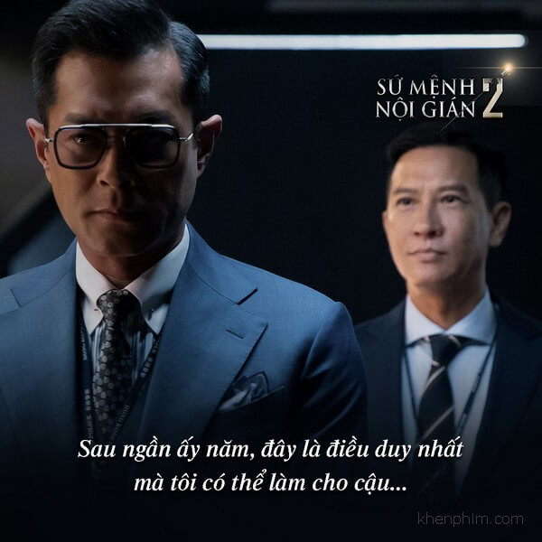 Ngoài điều tra phá án, Sứ Mệnh Nội Gián 2còn đề cập đến tình huynh đệ