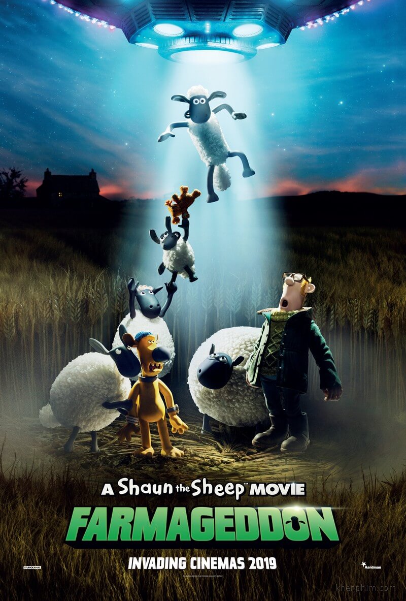 Poster phim A Shaun the Sheep Movie: Farmageddon