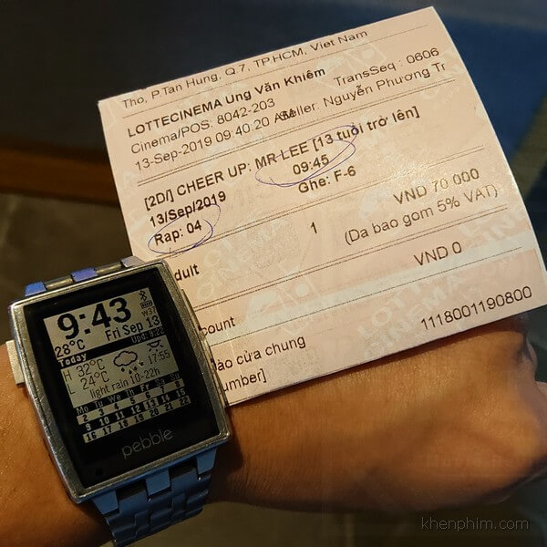 Vé xem phim phim Tươi Lên Đi, Mr. Lee