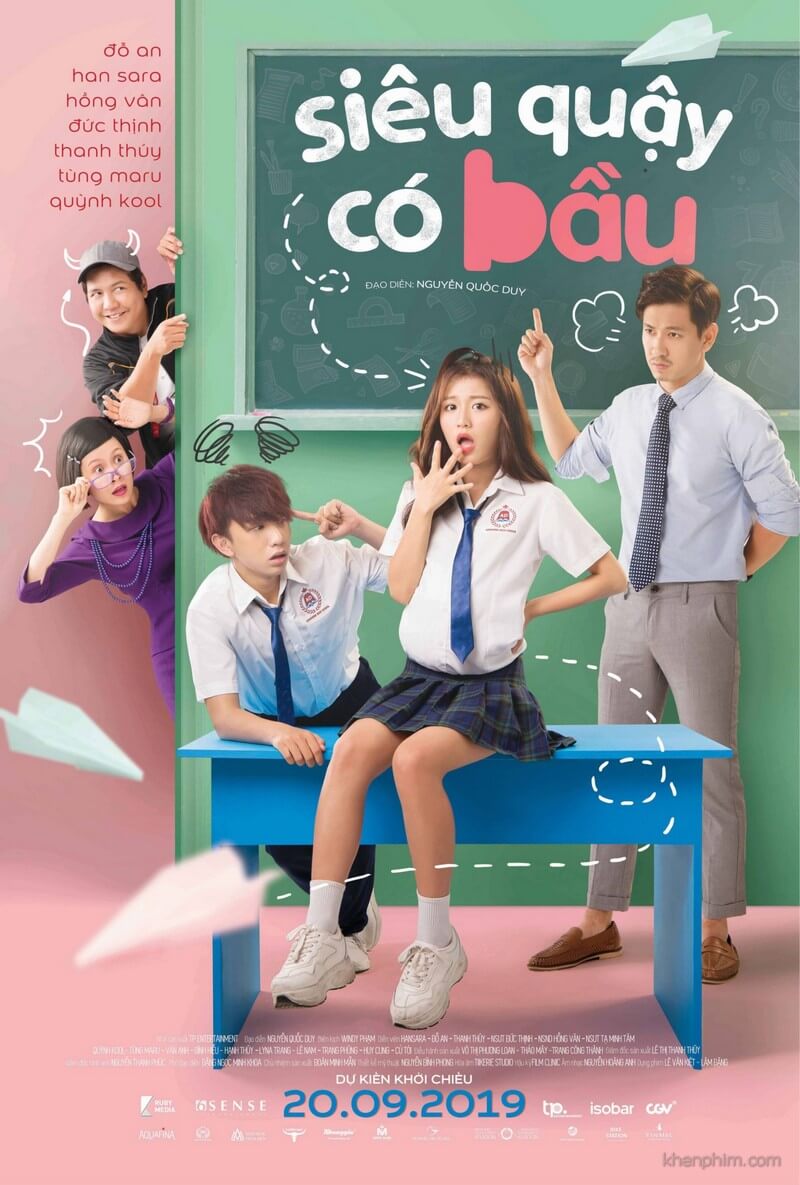 Poster phim Siêu Quậy Có Bầu