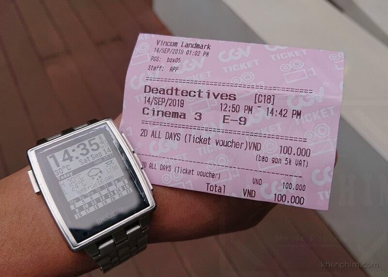 Vé xem phim Deadtectives