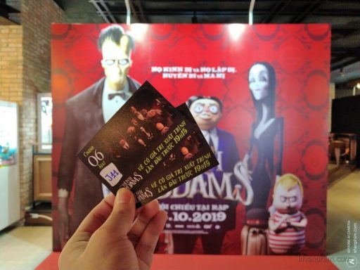 Vé xem phim Gia Đình Addams