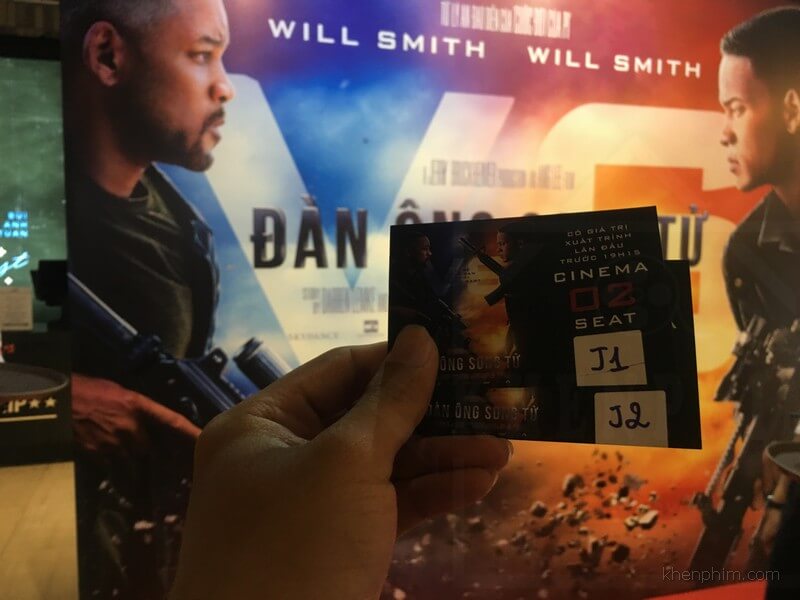 Vé xem phim Gemini Man (Đàn Ông Song Tử)