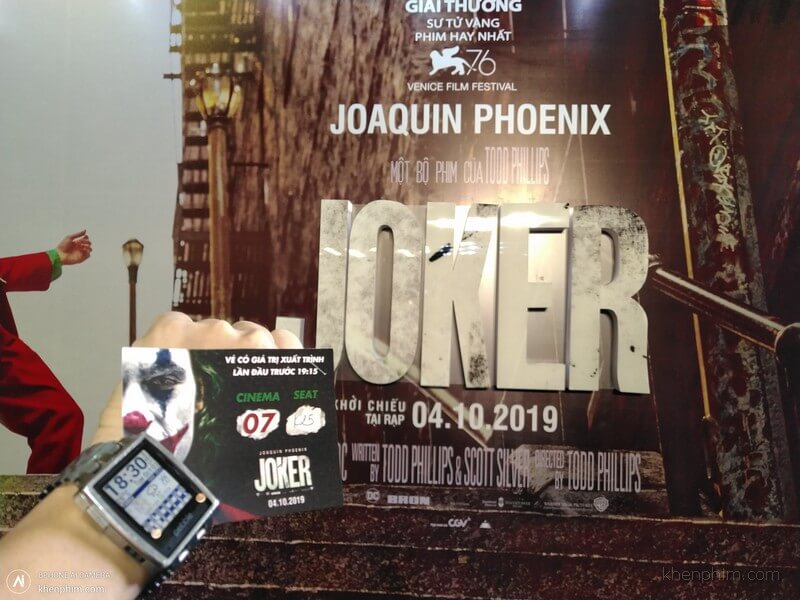 Vé xem phim Joker