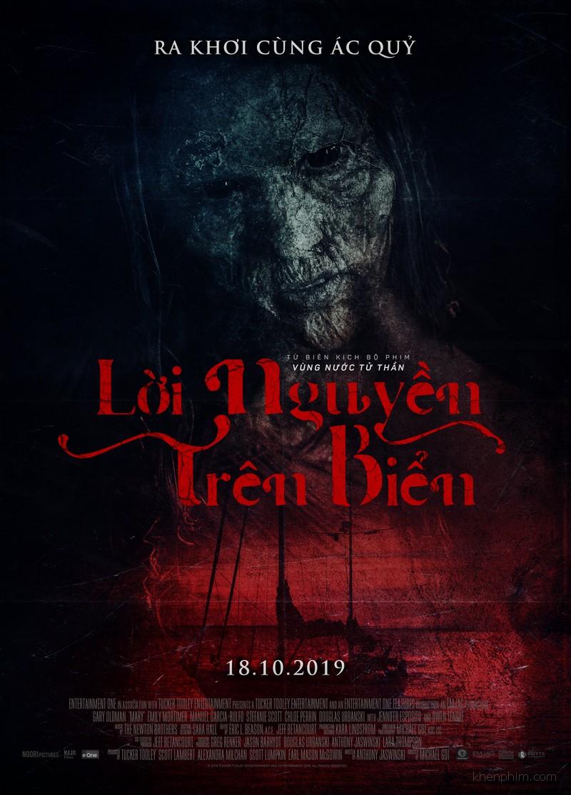 Poster phim Lời Nguyền Trên Biển