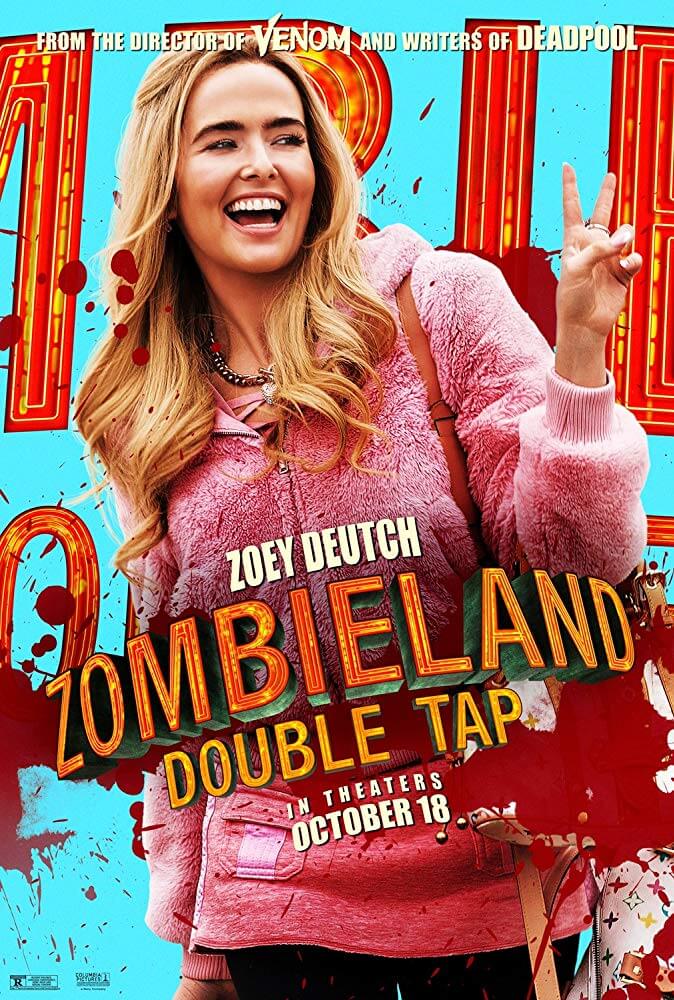 Cô nàng tưng tửng là nguồn gây cười cho phim Zombieland 2