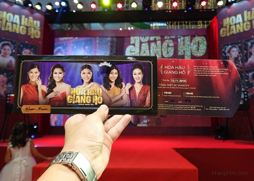 Vé xem phim Hoa Hậu Giang Hồ