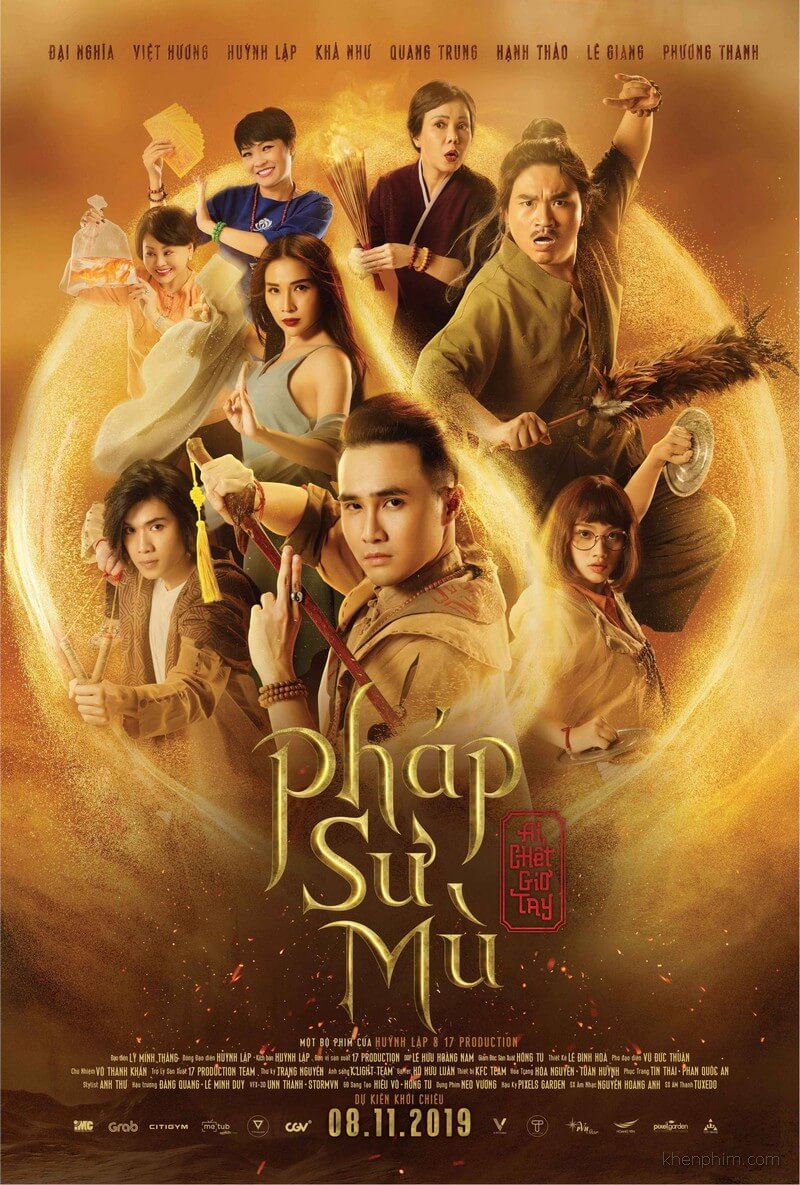 Poster phim Pháp Sư Mù: Ai Chết Giơ Tay