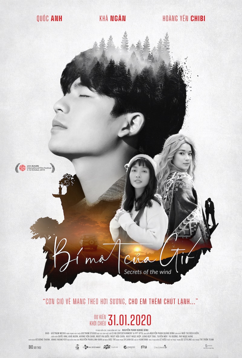 Poster chính thức phim Bí Mật Của Gió