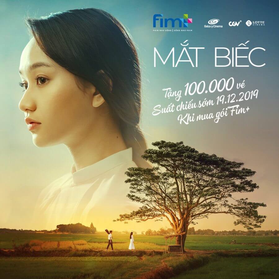 Banner quảng bá Fim+ - Mắt Biếc