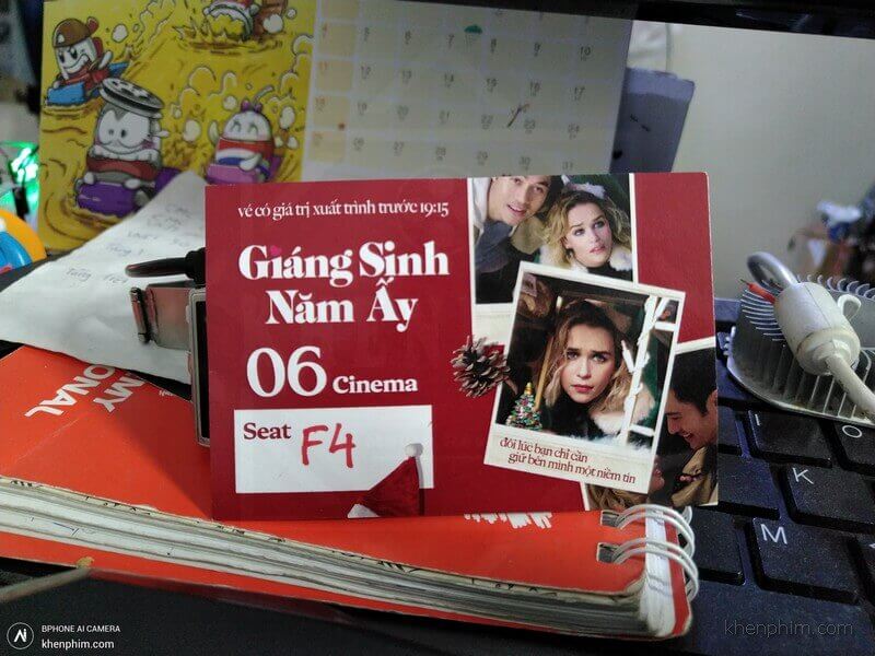 Vé xem phim Last Christmas