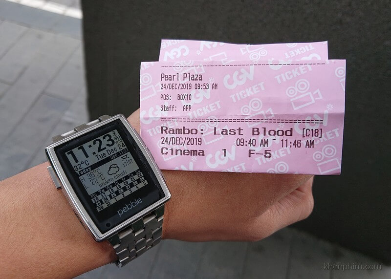 Vé xem phim Rambo: Hồi Kết Đẫm Máu