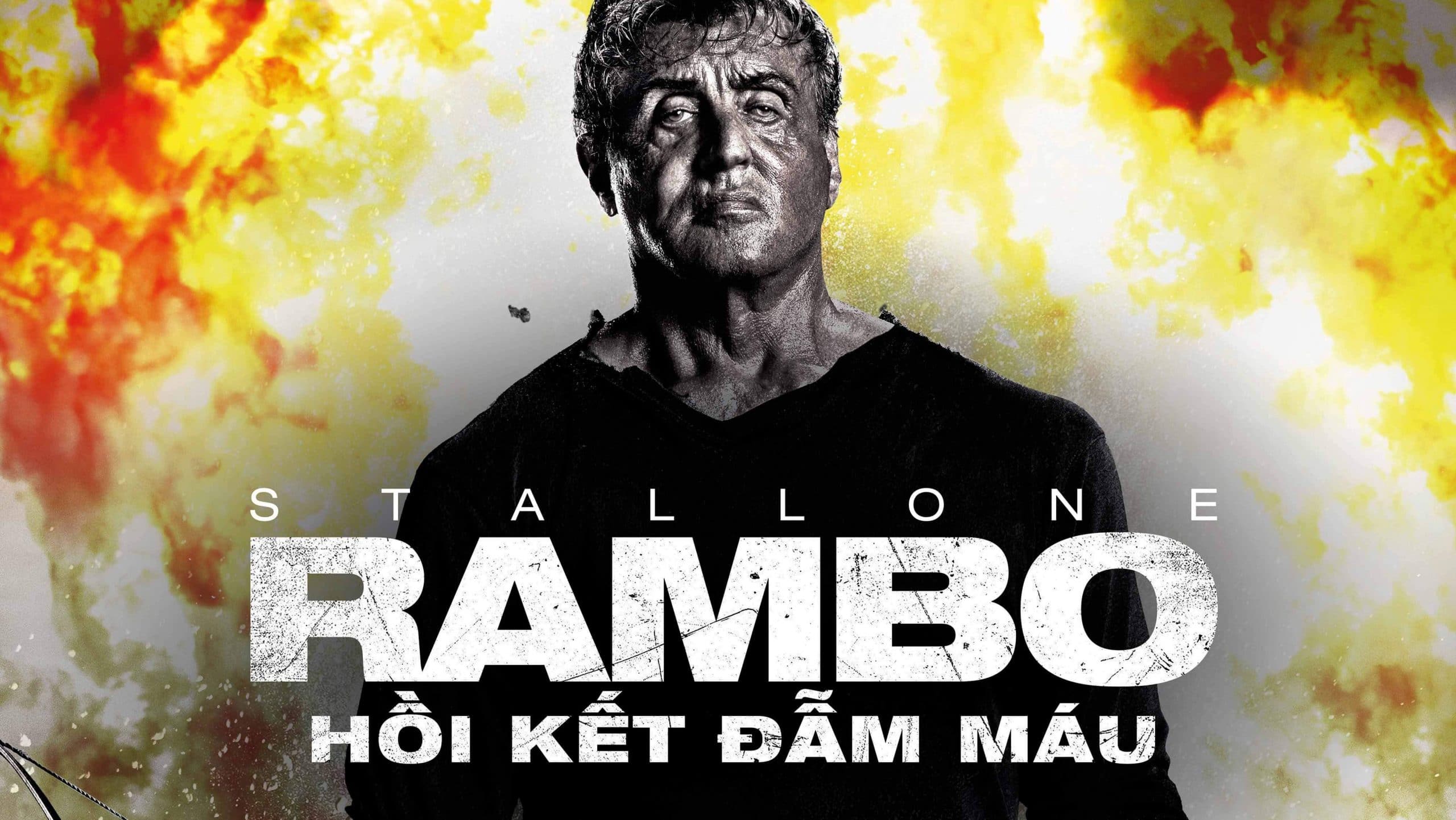 Banner review phim Rambo: Last Blood