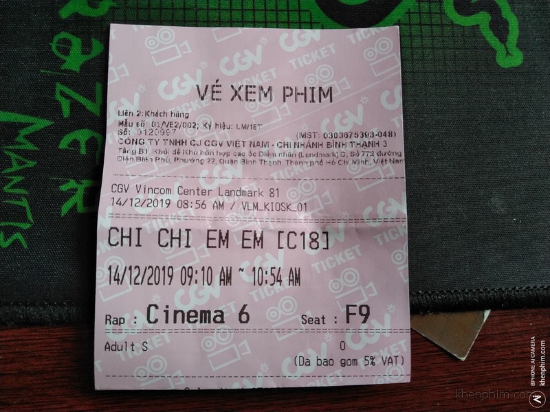 Vé xem phim Chị Chị Em Em