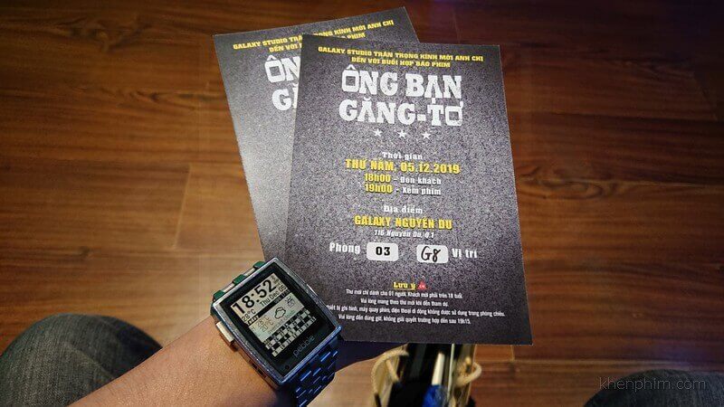 Vé xem phim Ông Bạn Găng-tơ