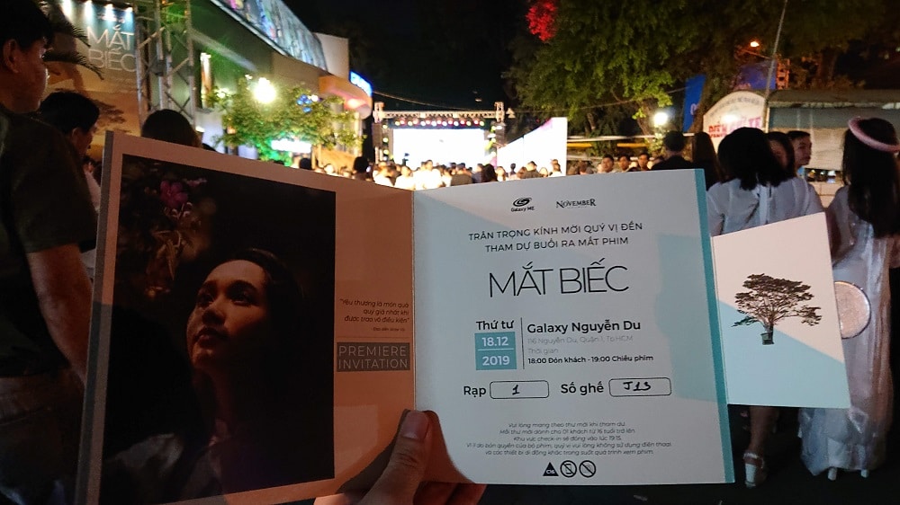 Vé xem phim Mắt Biếc