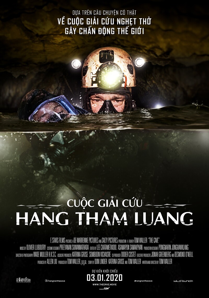 Poster phim The Cave (Cuộc Giải Cứu Hang Tham Luang)