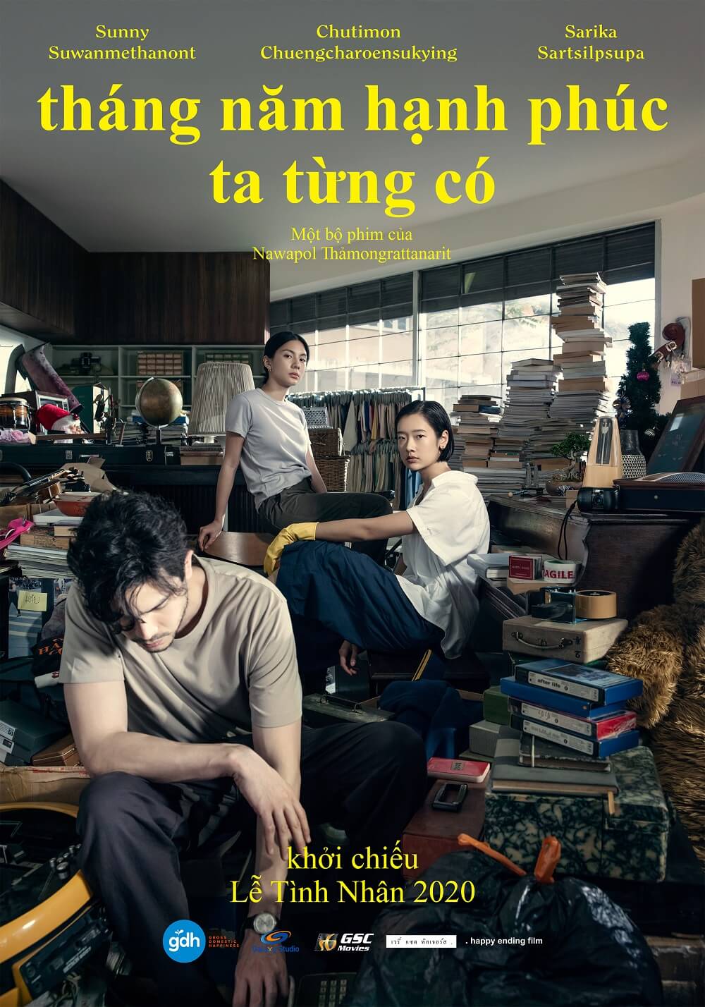 Tháng Năm Hạnh Phúc Ta Từng Có chỉ có 3 nhân vật chính thôi nhưng không hề bị chán