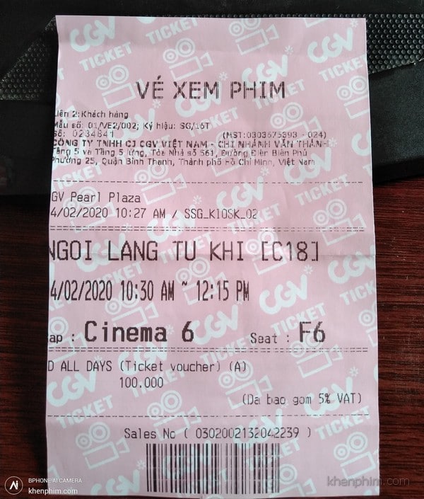 Vé xem phim Ngôi Làng Tử Khí