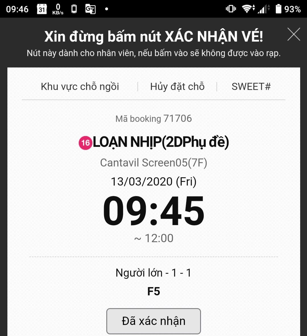 Vé xem phim Loạn Nhịp - Heartbeats