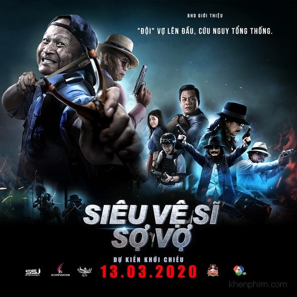 Poster phim Siêu Vệ Sĩ Sợ Vợ