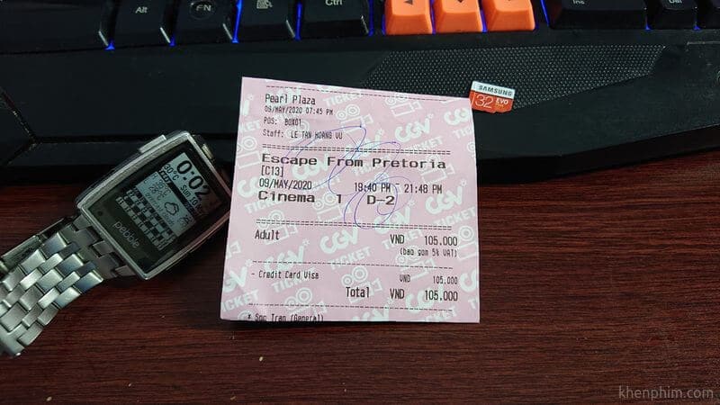 Vé coi phim Phi Vụ Đào Tẩu