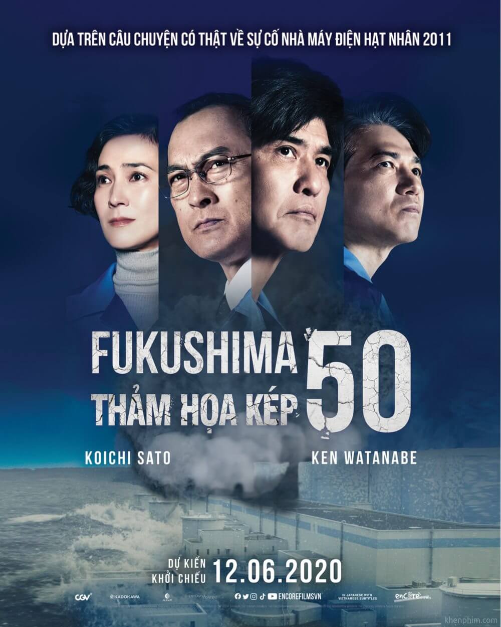 Poster phim Fukushima 50: Thảm Họa Kép
