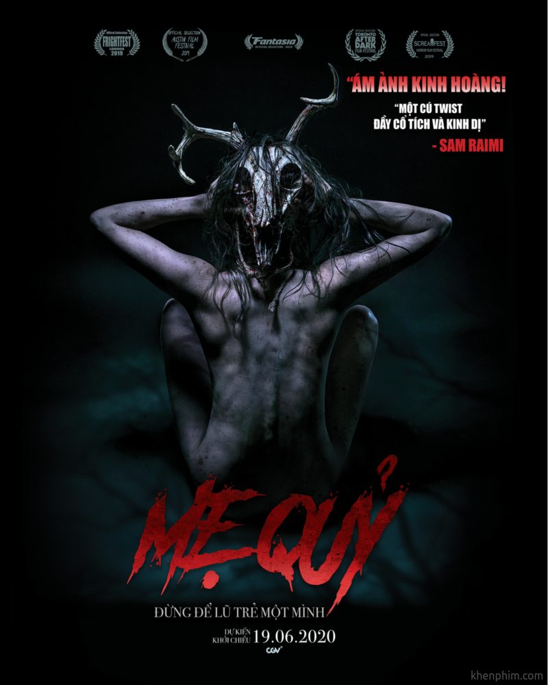 Poster phim kinh dị Mẹ Quỷ