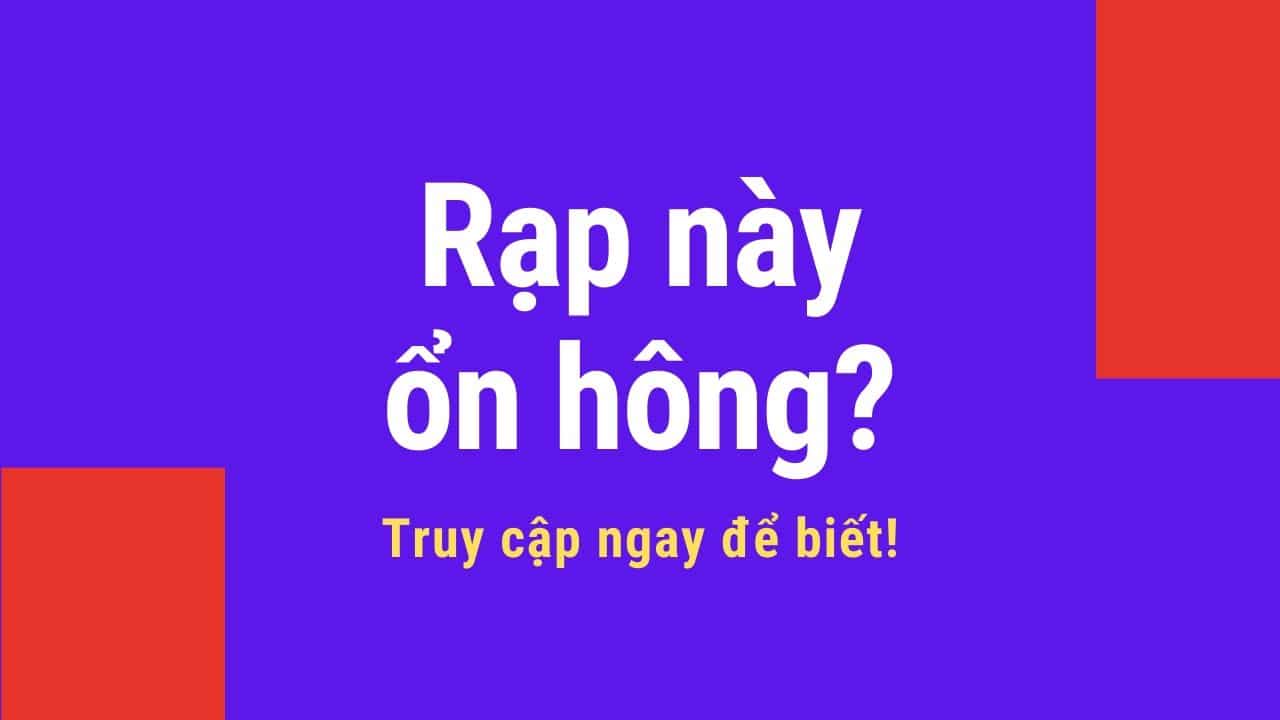 Danh sách các cụm rạp xuống cấp