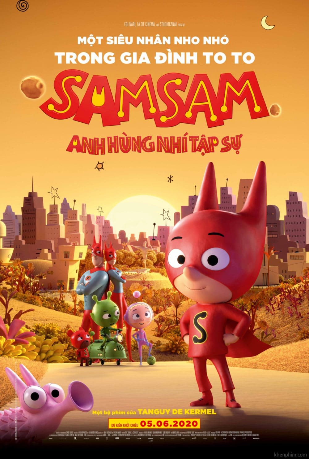 Poster phim Samsam: Siêu Nhân Tập Sự