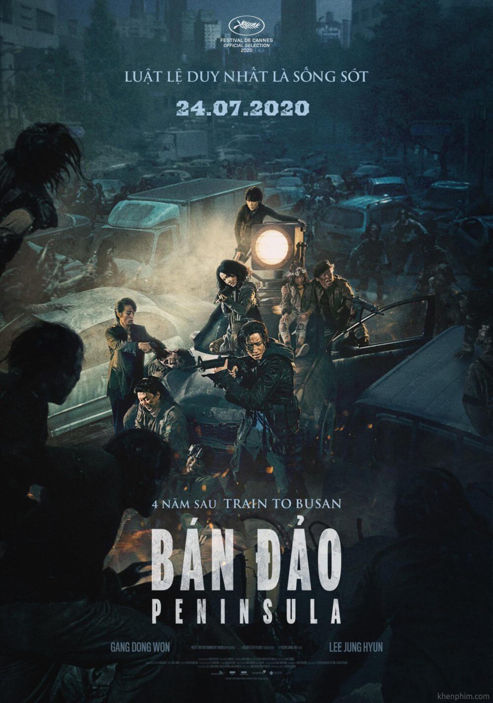Poster phim Bán Đảo (Train to Busan 2/Peninsula)