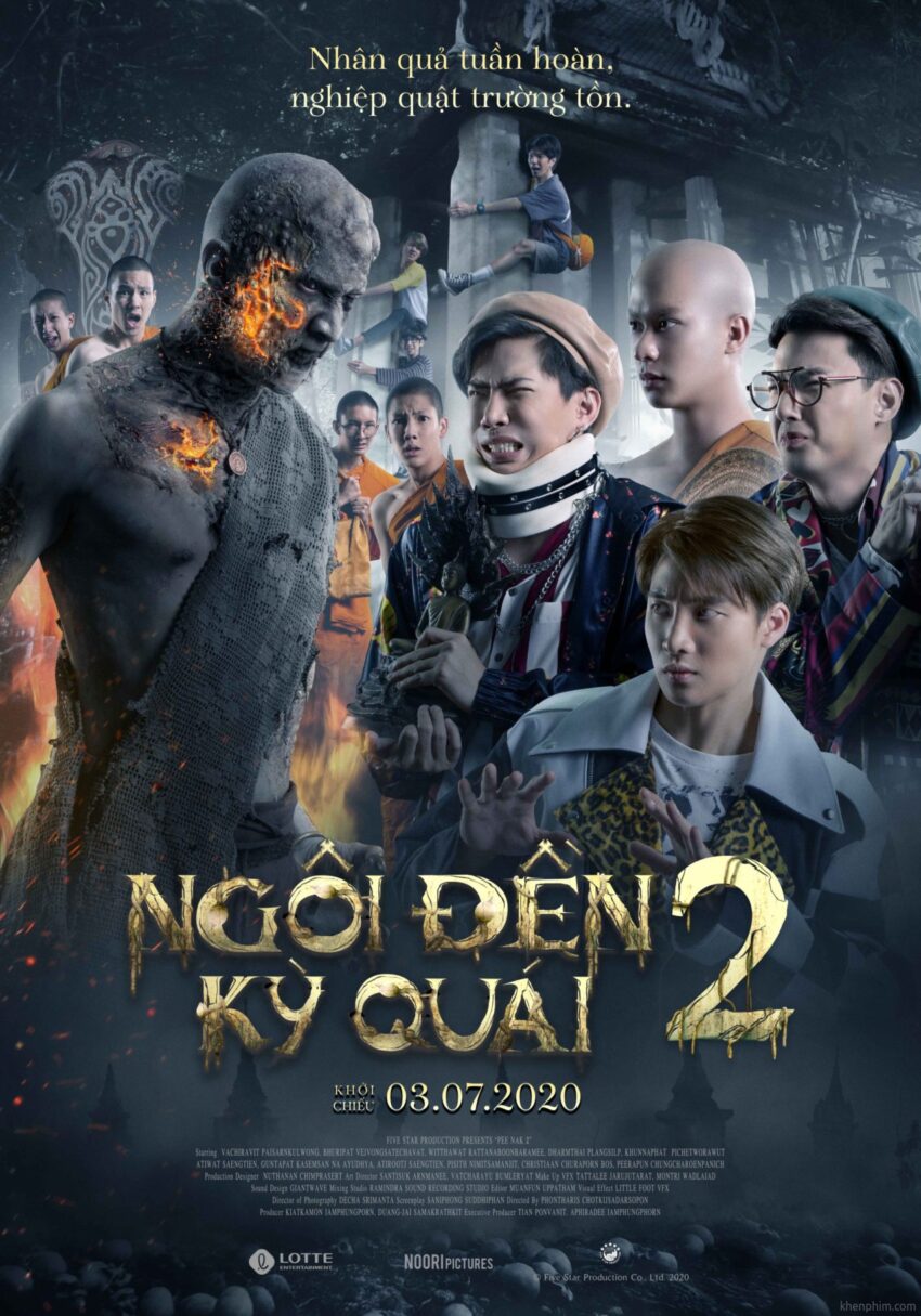 Poster phim Ngôi Đền Kỳ Quái (Pee Nak 2)