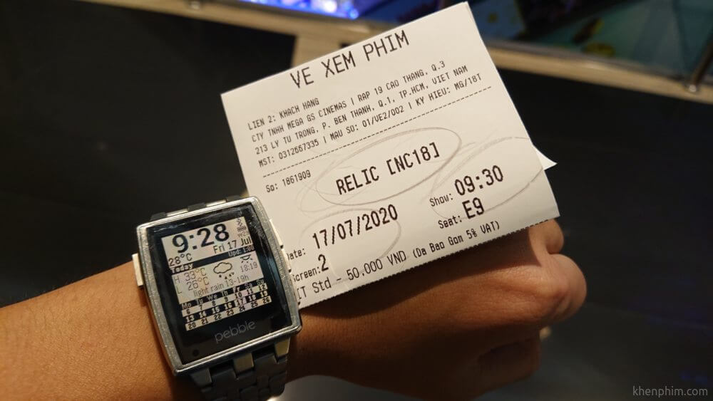 Vé xem phim Relic (Tàn Tích Quỷ Ám)