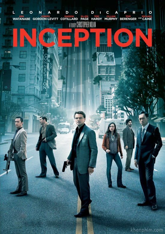 Poster phim Inception