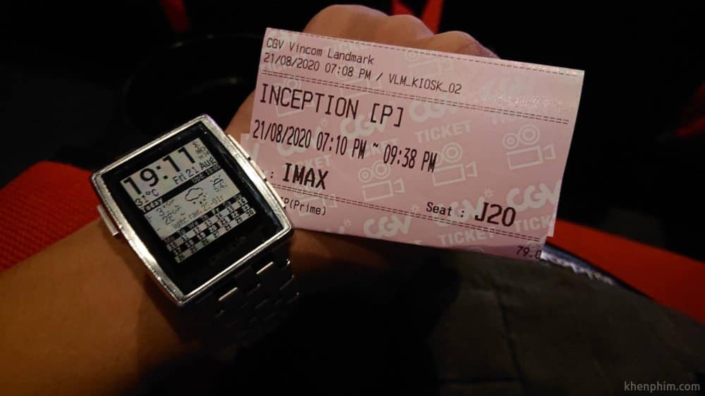 Vé xem phim Inception