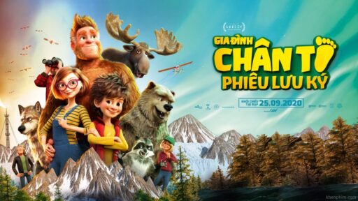 Banner review phim Gia Đình Chân To Phiêu Lưu Ký
