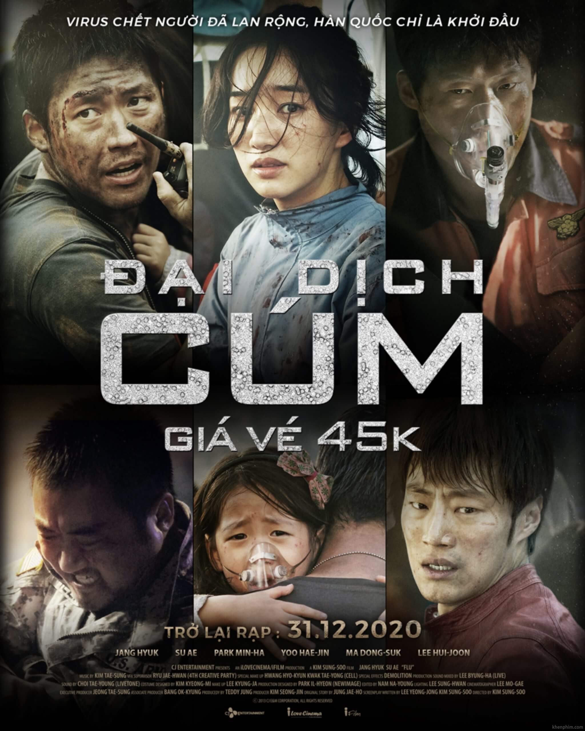 Poster phim The Flu (Đại Dịch Cúm)