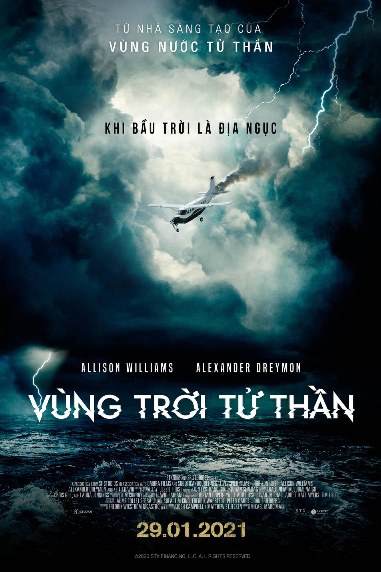 Poster phim Horizon Line (Vùng Trời Tử Thần)