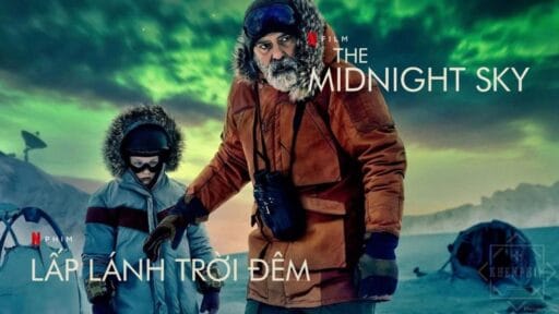 Banner review phim The Midnight Sky (Lấp Lánh Trời Đêm)