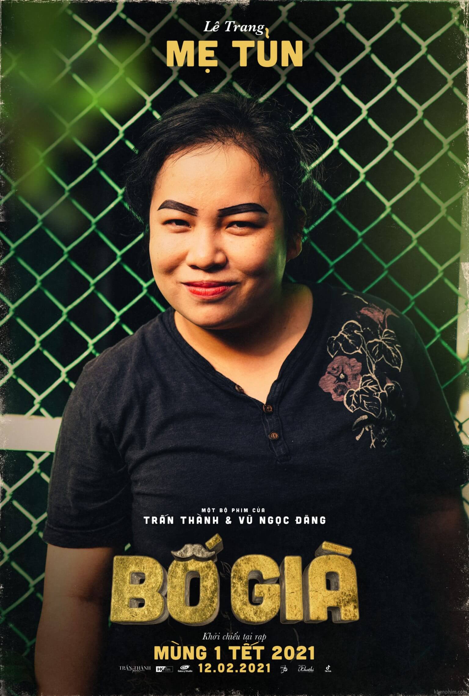 Poster nhân vật phim Bố Già 