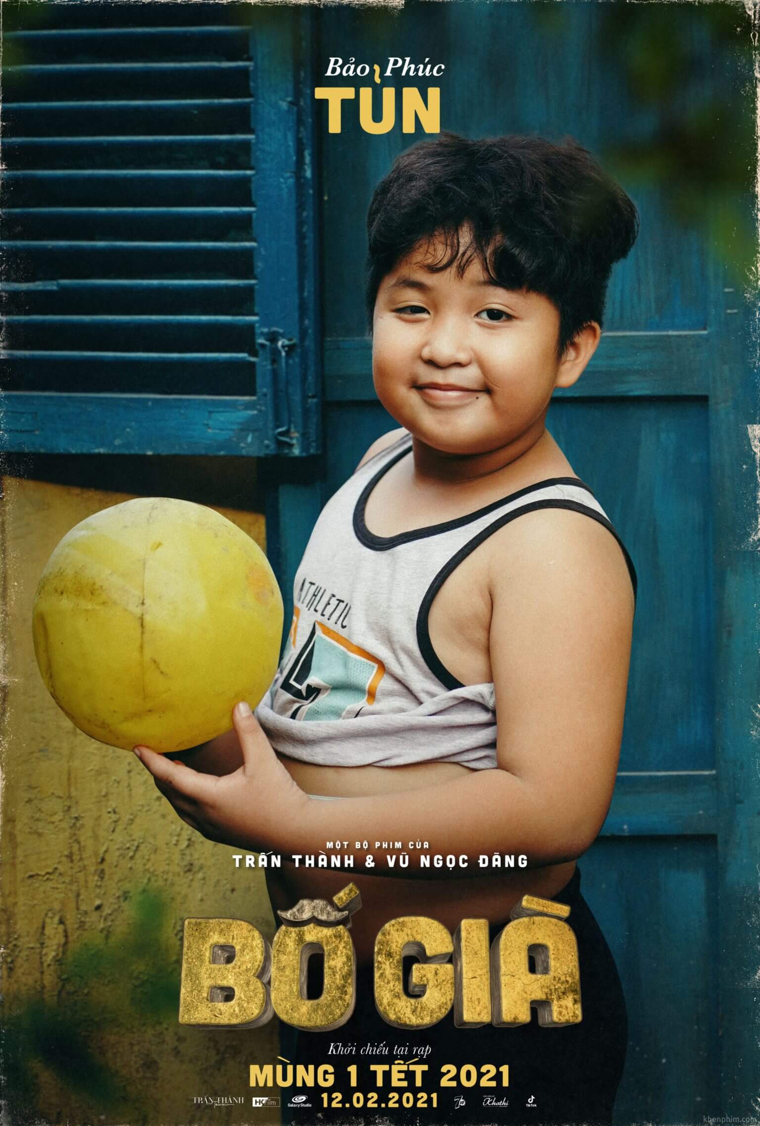 Poster nhân vật phim Bố Già 