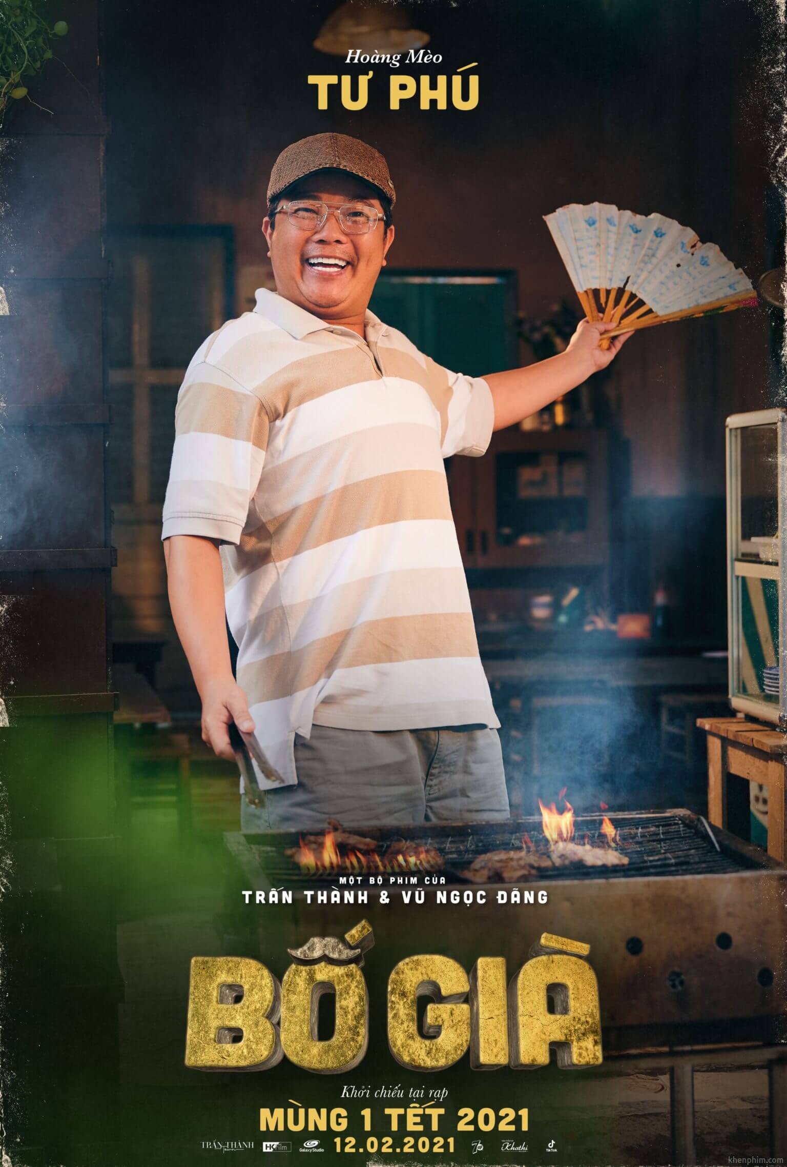 Poster nhân vật phim Bố Già 