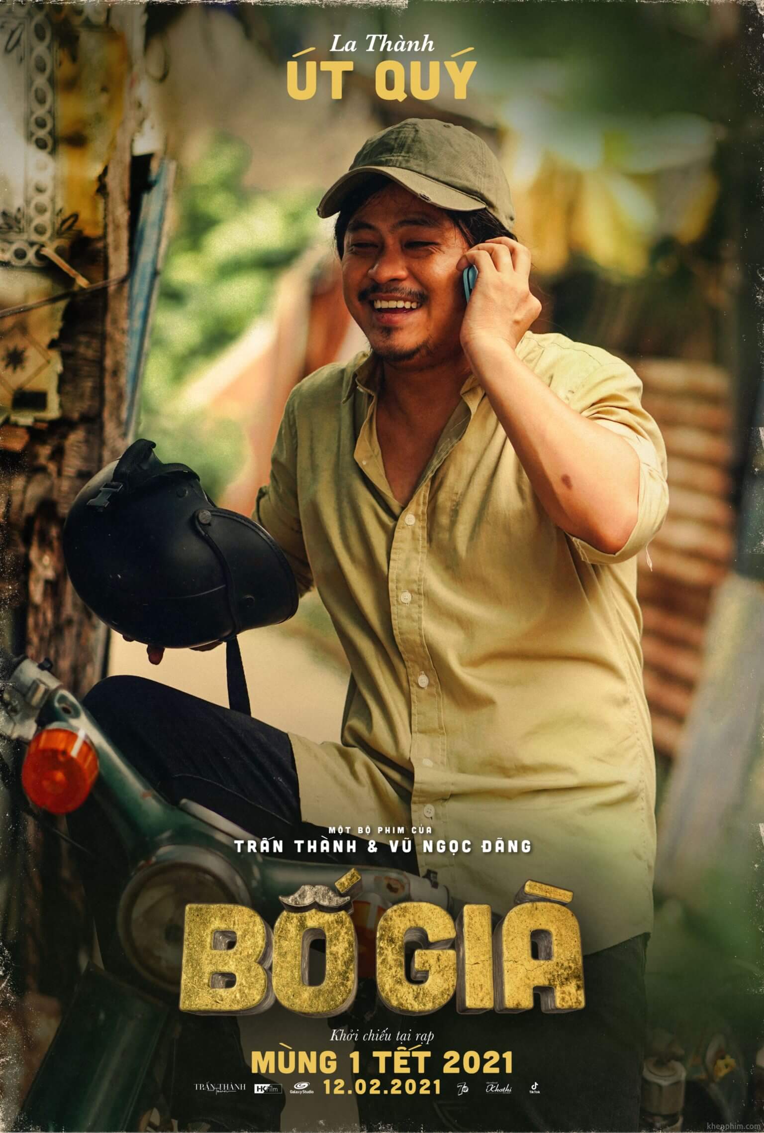 Poster nhân vật phim Bố Già 