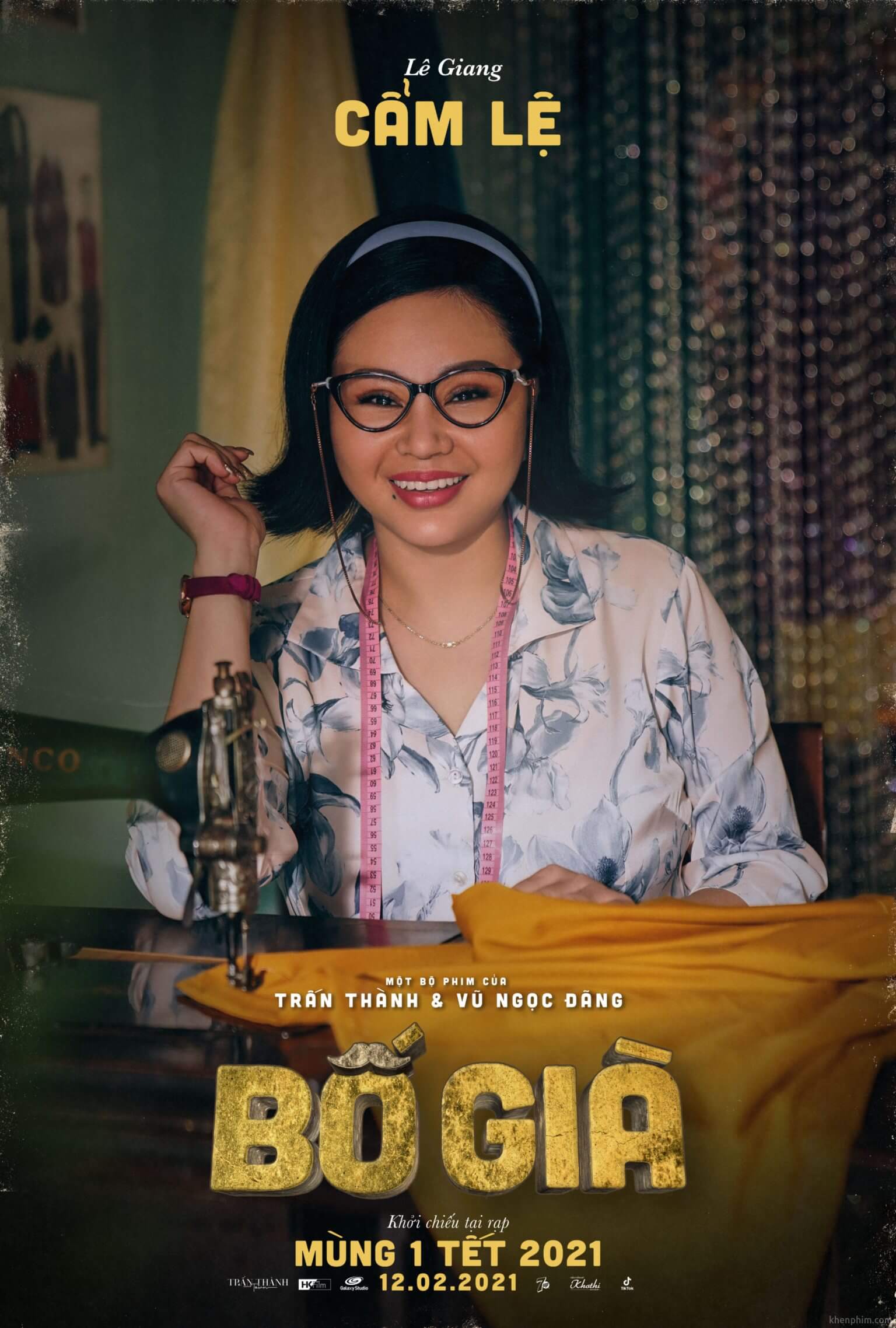 Poster nhân vật phim Bố Già 