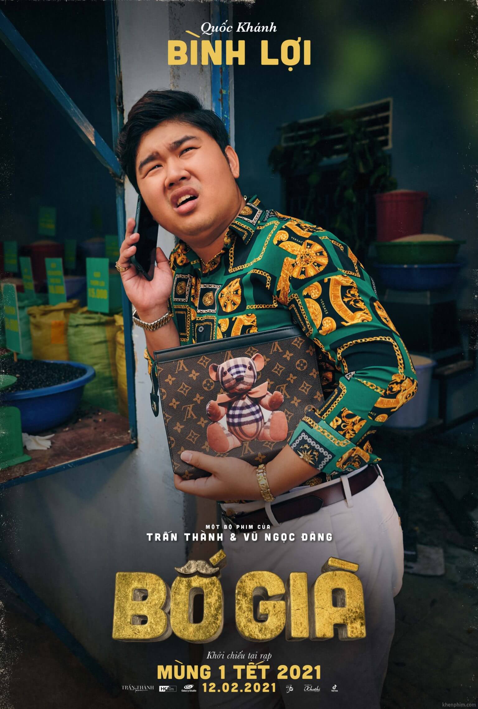 Poster nhân vật phim Bố Già 